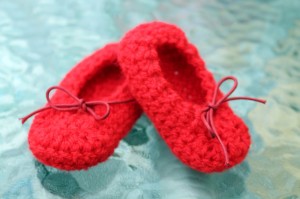 Como hacer unas balerinas de crochet para bebé