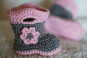 Como hacer zapatillas de crochet para bebé