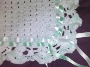 Mantas de crochet para bebé 2