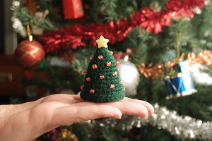 árbol de navidad a crochet