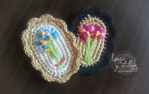 Cómo hacer un broche vintage a crochet