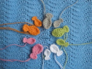 Cómo tejer peces a crochet