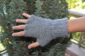 Lesionarse puenting En detalle Guantes sin dedos a crochet - Simple Crochet