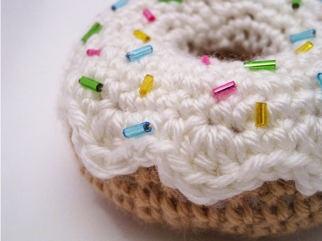 Donut tejidas a crochet